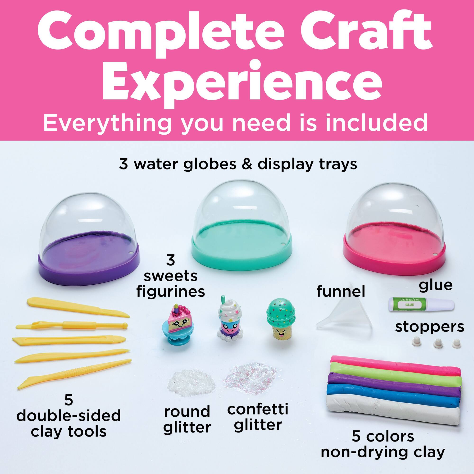 Creativity for Kids® Make Your Own Water Globes Sweet Treats
